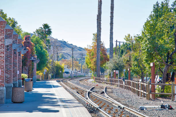 istock Railroad Tracks - San Juan Capistrano Station 1356110905