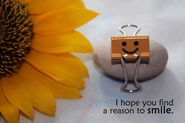 Photo of I hope you find a reason to smile.