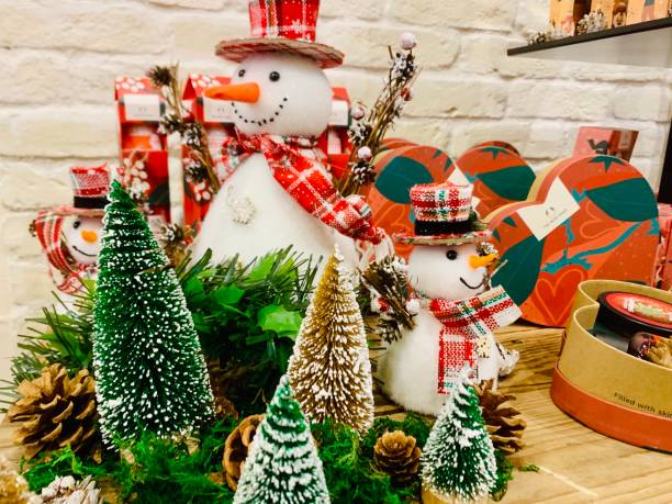 istock Christmas decoration in the shop 1356116347