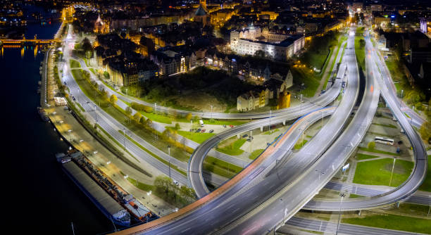 istock Szczecin by night, Poland 1356118435