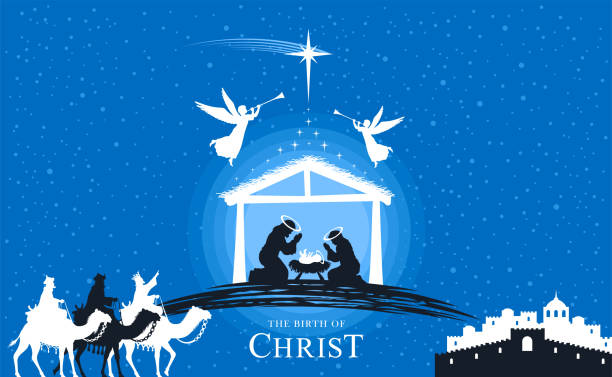 istock Holy Night. The Birth of Christ! Christmas Nativity Scene. 1356122279