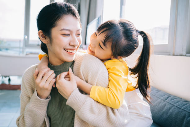 istock Asian mother and daughters 1356124818