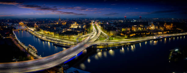 istock Szczecin by night, Poland 1356133062