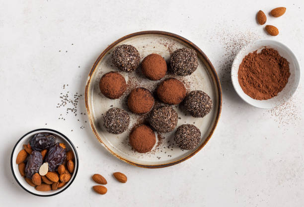 istock healthy energy balls made from dates, almonds, chia seeds, cacao 1356137906