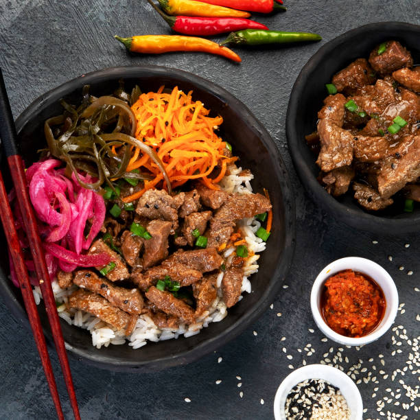 istock Korean food. 1356145950
