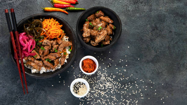 istock Korean food. 1356146424