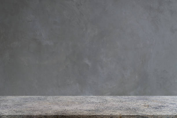 istock Empty old concrete wall from exterior building and pathway on city 1356153268