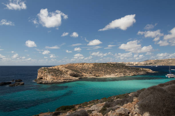istock blue lagoon, comino island, Malta. 1356158409