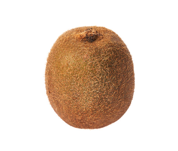 istock Single kiwi isolated on a white background 1356162398