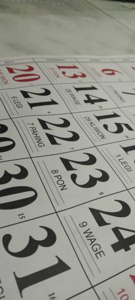 istock The year-end calendar 1356162587