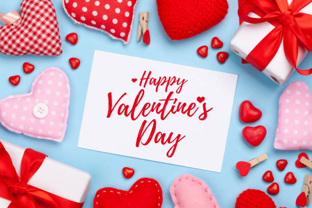 istock Valentines day. Gift boxes, heart decor and candy sweets 1356166860