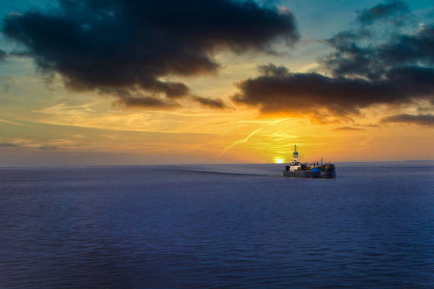 Work Boat on Long Island Sound