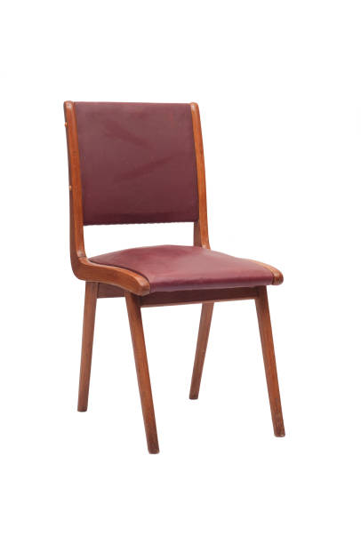 istock Brown wooden chair 1356184644