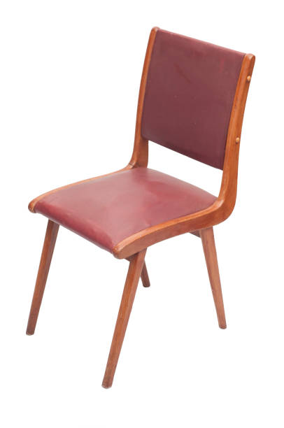 istock Brown wooden chair 1356184698