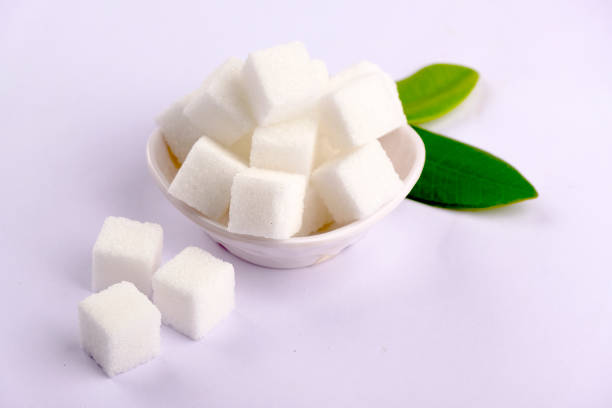 white sugar cube