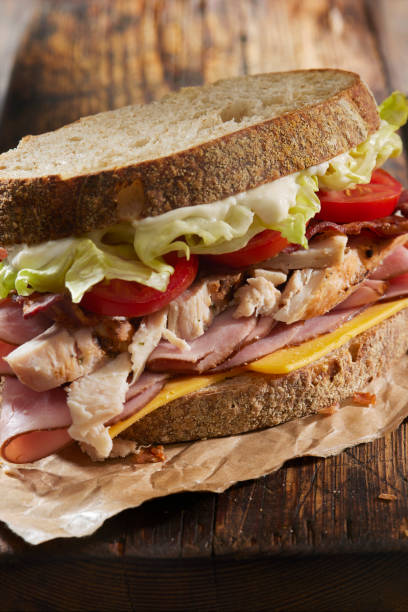 istock Roast Chicken BLT on Whole Wheat Sourdough 1356201467