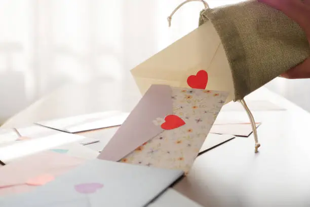 Photo of Send a lot of love letters from the pouch