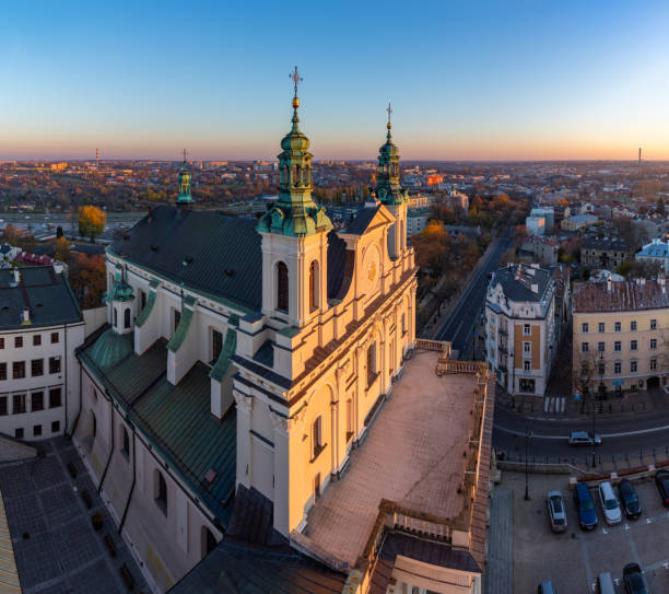 istock St. John the Baptist Cathedral at Sunset 1356208269