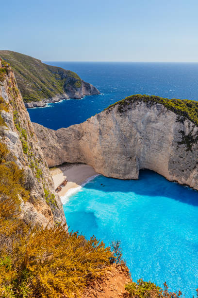 istock Navagio shipwreck beach ?n Zakynthos Greece 1356208718