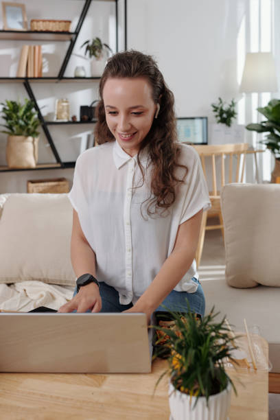 istock Woman Speaking at Online Conference 1356213166