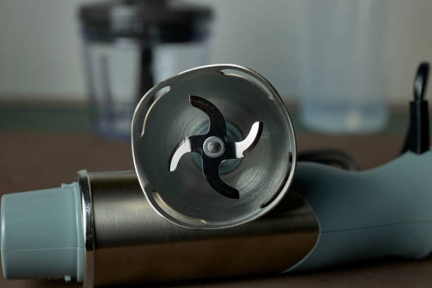 istock Blades of a mixer. 1356225900