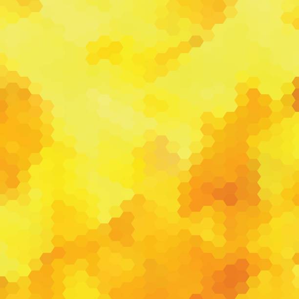 istock Abstract yellow hexagon background. layout for the presentation. template for business design. eps 10 1356232293