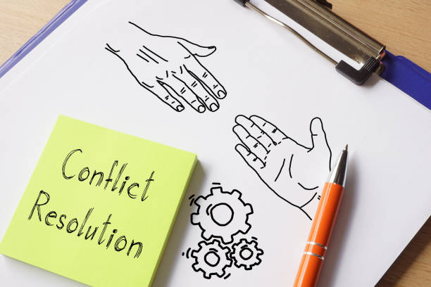 istock Conflict Resolution is shown on the business photo using the text 1356237070