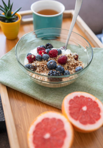 istock Beautifully Arranged Healthy Breakfast 1356238547