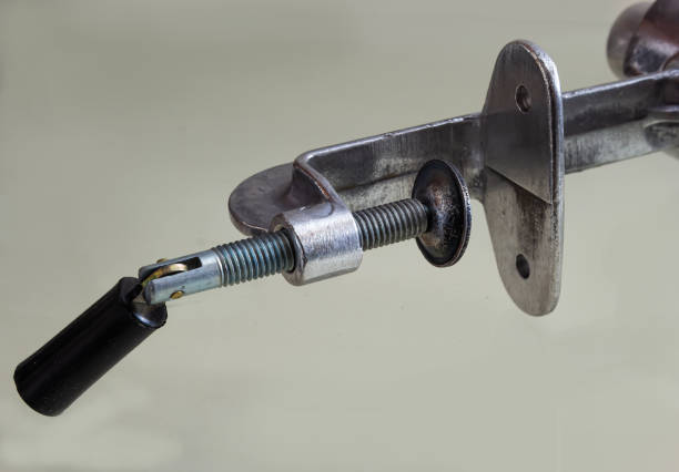 istock vintage meat grinder. isolated on white with clipping path 1356252067