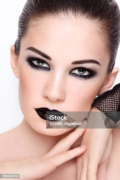 Gothic Glamour Stock Photo - Download Image Now - Adult, Adults Only, Beautiful People