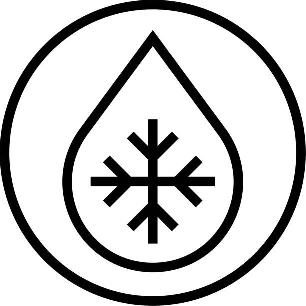 ilustrações, clipart, desenhos animados e ícones de ícone da linha de etiqueta prensada a frio, ilustração vetorial - cold pressed