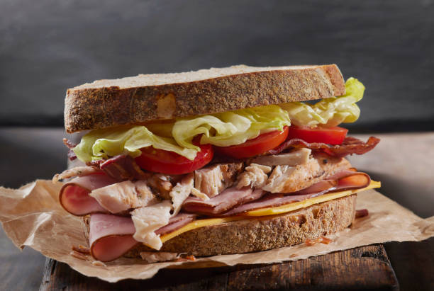 istock Roast Chicken Grilled Cheese Sandwich on Sourdough Bread 1356263495
