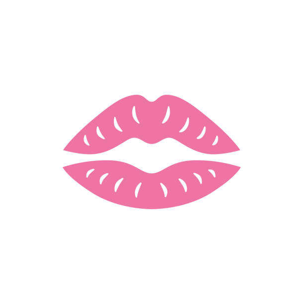 Lipstick Kiss Mark Cartoon Illustrations, Royalty-Free Vector Graphics &  Clip Art - iStock