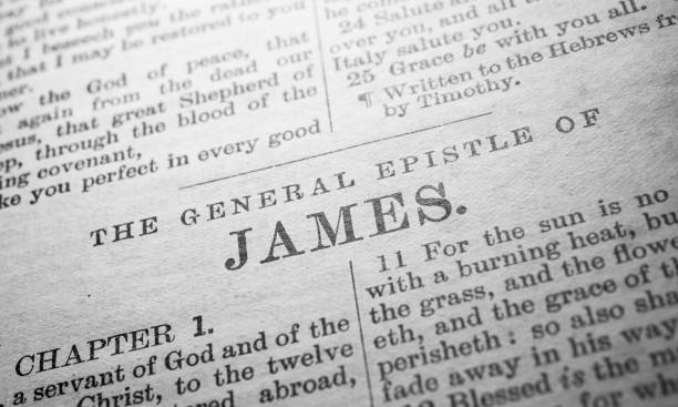 istock Close up of old Holy bible 1356269187