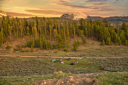 Camping in Jackson Hole Wyoming