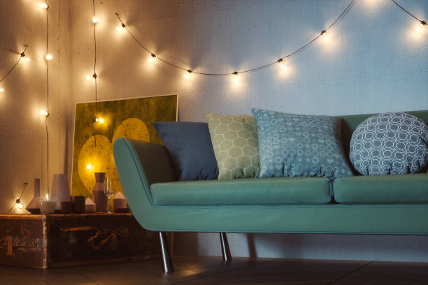 istock Cozy living room detail 1356289066
