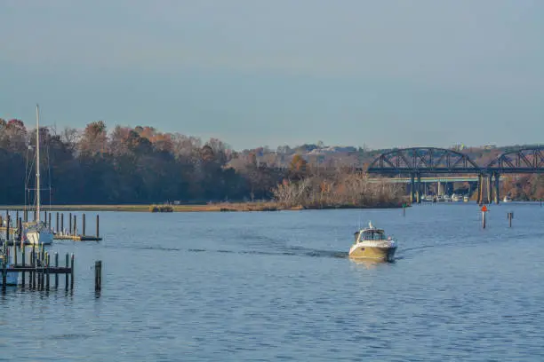 Belmont Bay on Occoquan River in Woodbridge, Virginia