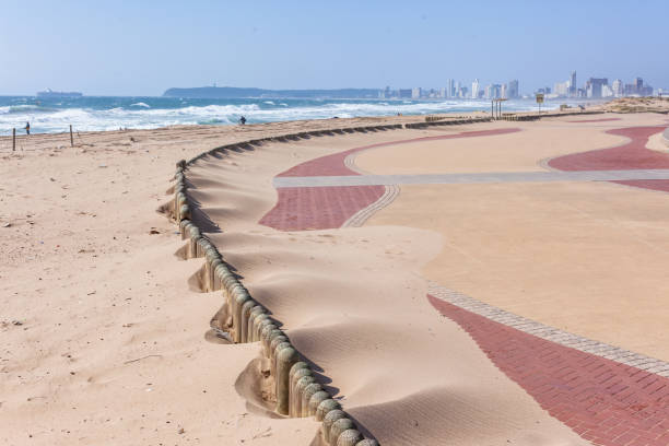 istock Beach Sea Winds Sand Shifting Promenade 1356315726