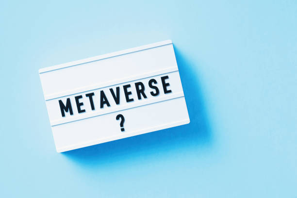 istock Metaverse Reads On White Lightbox Sitting Over Blue Background 1356321169