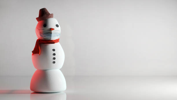 istock Covid 19 Christmas background. 1356330718
