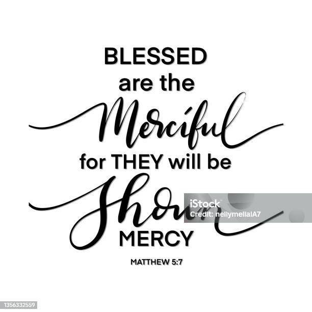 Scripture Hand Lettered Scripture Hand Lettered Quote On White Background Stock Illustration ...