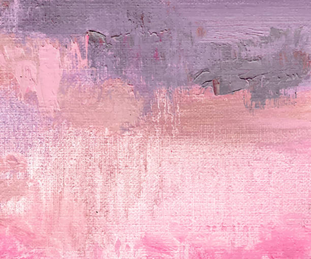 istock Abstract Background Purple Pink Lavender Oil Paint 1356332754