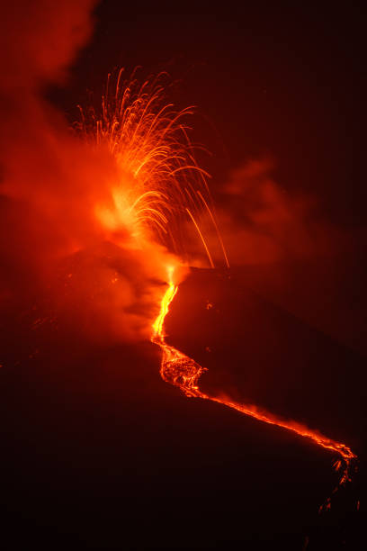 istock Eruption of Etna volcano 1356332780