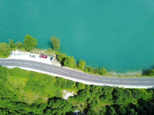 istock Drone view on lake Attersee in Upper Austria Austria 1356339197