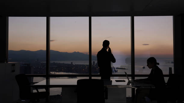 istock Businesspeople in modern office 1356342149