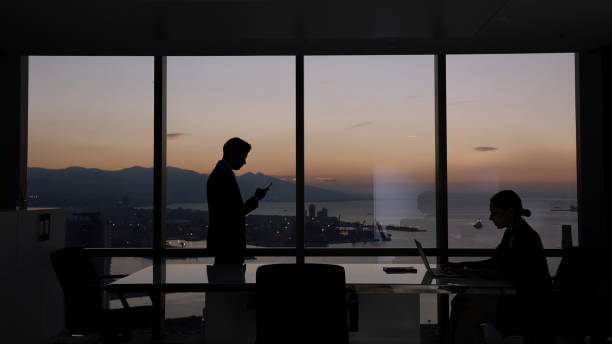 istock Businesspeople in modern office 1356342150