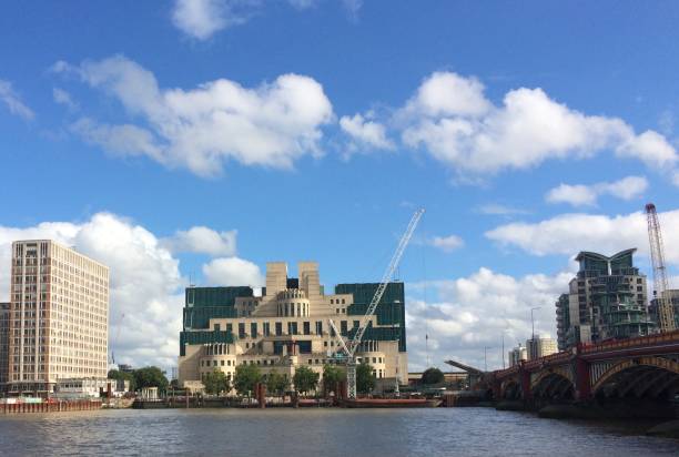 istock MI6 building Vauxhall Bridge River Thames London 1356343642
