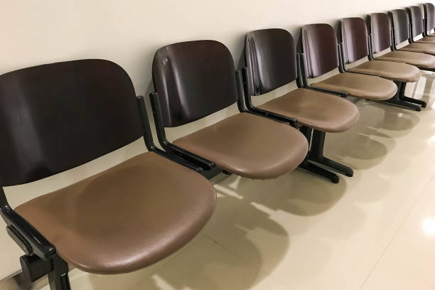 istock Chairs in the hospital. 1356345865