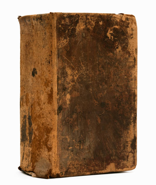 istock old damaged book isolated on white 135634884
