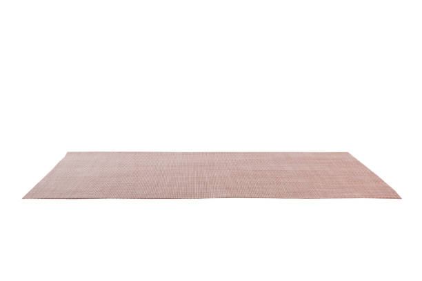 istock Empty Asian Food Background. place mat on wooden background perspective view with copy space flat lay 1356350103